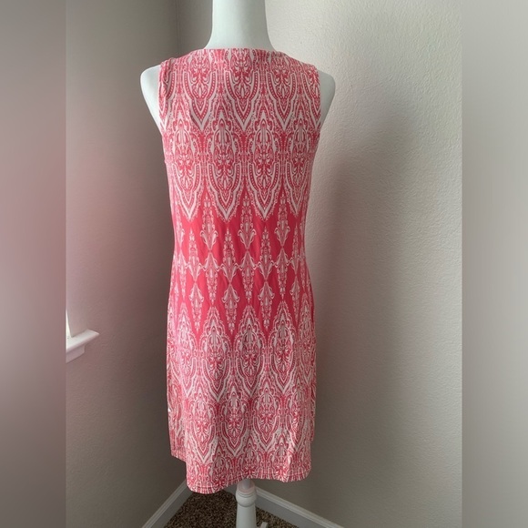 Chater Club Dress Size Medium Color Red and White - Picture 4 of 6